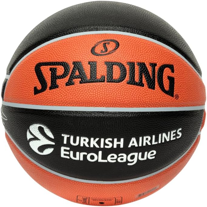 Spalding 77100Z Basketbälle Black/Orange 7