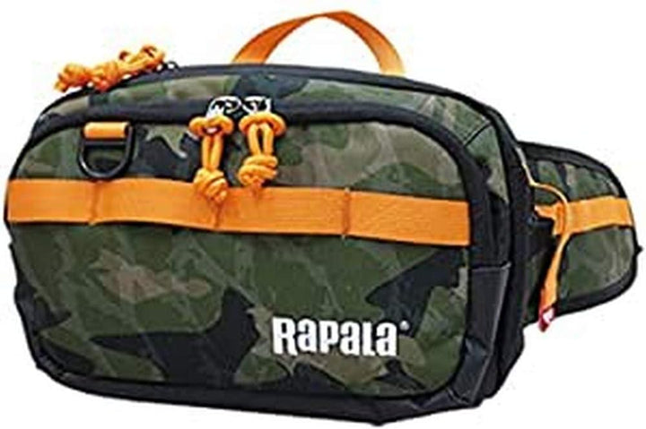 Rapala Unisex-Adult Angeltasche Jungle Hip Pack-Angelkoffer in Gürtelgrösse-Für Angelzubehör-Hauptfa