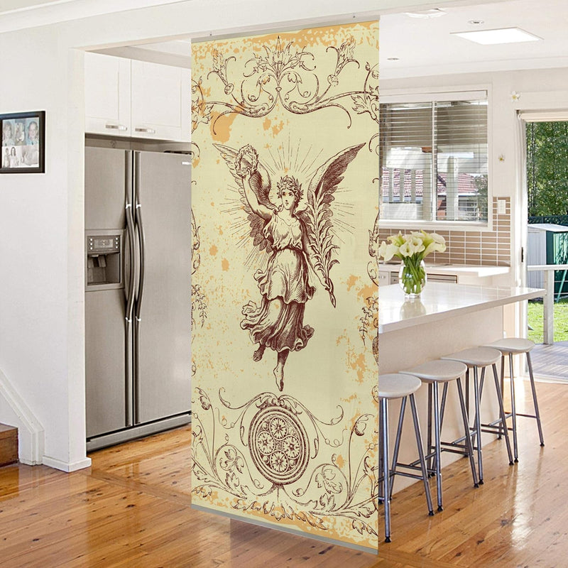 Bilderwelten Raumteiler Grunge Angel 250x120cm inkl. transparenter Halterung 250x120cm incl. transpa