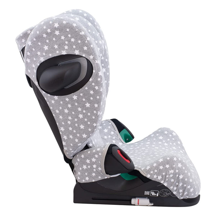 JYOKO KIDS Bezug Kompatibel mit Cybex Solution G I-size (White Star), White Star
