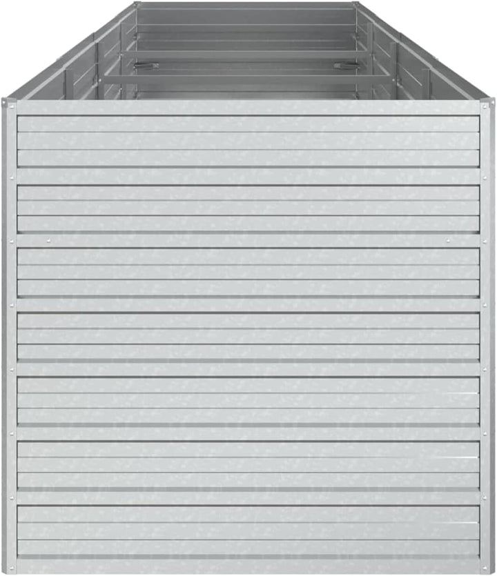 Yolola Hochbeet Metall 320 x 80 x 77 cm Grosses Hochbeet aus Metall Hochbeete für Garten, Schneckens