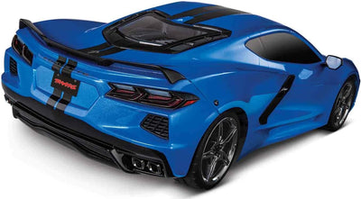 TRAXXAS Corvette Stingray 4TEC 3.0 Blau Brushed 1:10 RC Modellauto Sportwagen