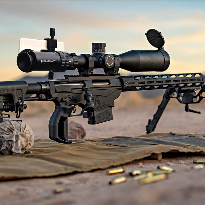 Forevercam Universal Handy-Teleskop-Adapter-Halterung, Smartphone-Aluminium-Clip für Unterstützung v