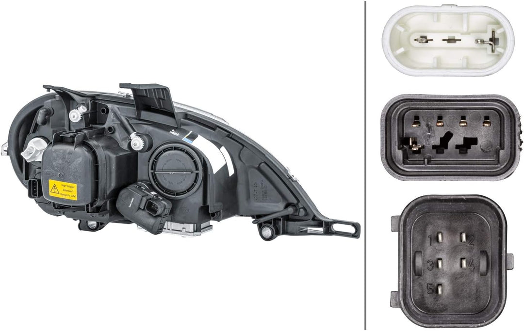 HELLA 1EL 223 151-191 Bi-Xenon/Halogen-Hauptscheinwerfer - links - für u.a. Mercedes-Benz M-Class (W