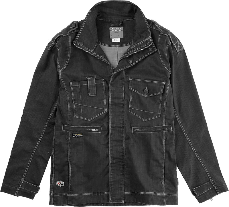 Cofra V470-0-05.Z62 Arbeitsjacke "Vizela", anthrazit / grau, Grösse 62 62 Anthracite / Gray, 62 Anth