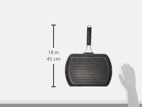 Ilsa Marmorella Grill, Aluminium, Schwarz