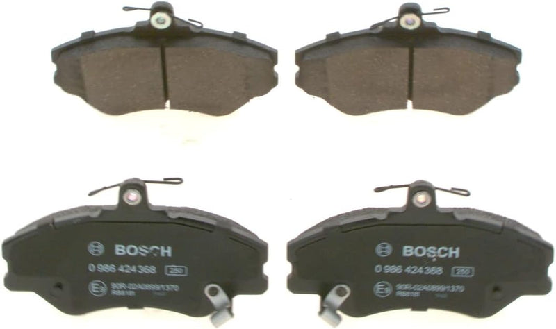 Bosch BP179 Bremsbeläge - Vorderachse - ECE-R90 Zertifizierung - vier Bremsbeläge pro Set