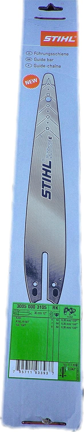 Stihl 3005 000 3105 Carvin Schnitzschiene, grau