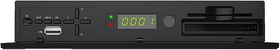 Edision argus piccollo 3in1 plus CI HD Triple Receiver(DVB-S2, DVB-C, DVB-T) schwarz