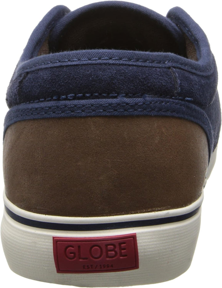 Globe Herren Motley Skate Schuh, Braun (Used-Braun/Marineblau), 41 EU