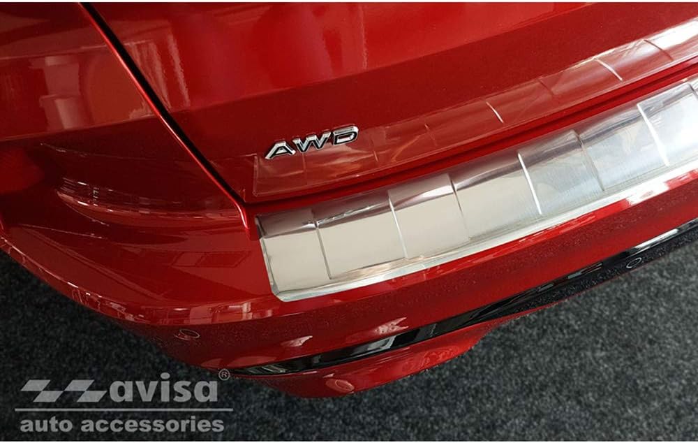 Avisa Edelstahl Heckstossstangenschutz kompatibel mit Ford Kuga III ST-Line/Vignale/Hybrid ST-Line 2