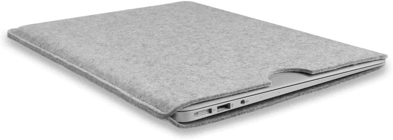 CoverKingz Filz Hülle für MacBook Pro 13" (M1,M2)/Air 13" (M1) - Notebook Tasche handgefertigt aus W