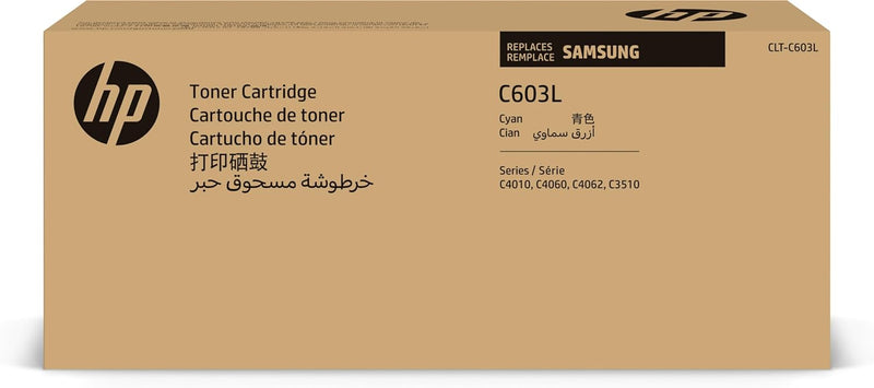 HP CLT-C603L (SU080A) Original Toner Cyan (Kompatibel: SL-C4010ND, C4060FX, C4062FX)