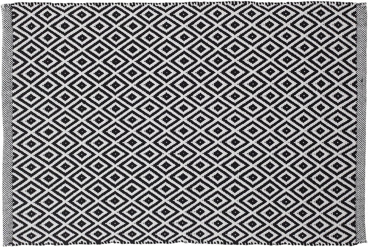 Sealskin Badteppich Trellis, schwarz, 90 x 60 cm 90x60 cm Schwarz, 90x60 cm Schwarz