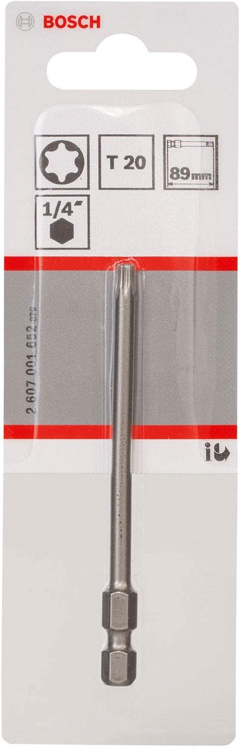 Bosch Professional Bit Extra-Hart für Innen-Torx-Schrauben (T25, Länge: 49 mm, 25 Stück) 49 mm, 25 S