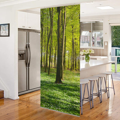 Bilderwelten Raumteiler Waldwiese 250x120cm inkl. transparenter Halterung 250x120cm incl. transparen