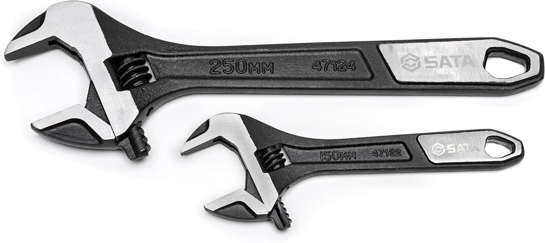 SATA ST47130 Rollgabelschlüssel, Einmaulschlüssel, Englender, Schraubenschlüssel Set verstellbar und