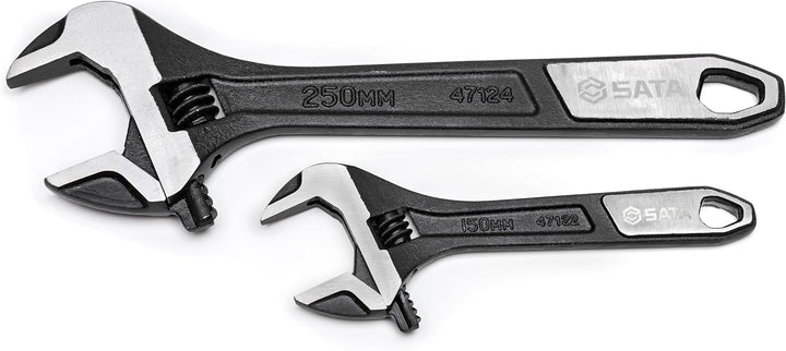 SATA ST47130 Rollgabelschlüssel, Einmaulschlüssel, Englender, Schraubenschlüssel Set verstellbar und