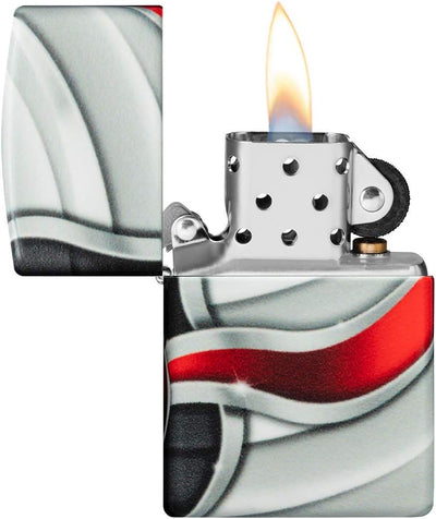 Zippo Feuerzeug Flame Matt 540 Color Zippo Flame Logo Design, Matt 540 Color Zippo Flame Logo Design