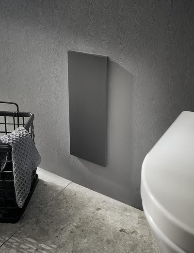 Emco Asis Pure Unterputz-Toilettenbürstengarnitur-Modul, Badezimmerschrank mit Toilettenbürste, Hoch