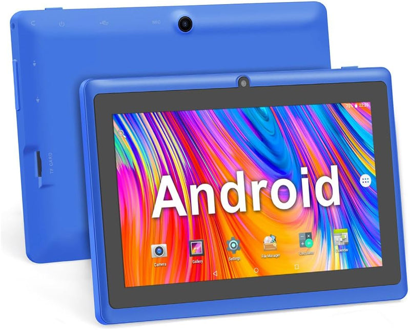 Haehne 7 Zoll Tablet PC, Android 5.0, A33 Quad Core, 1GB RAM 8GB ROM, Dual Kameras, WiFi, Bluetooth,