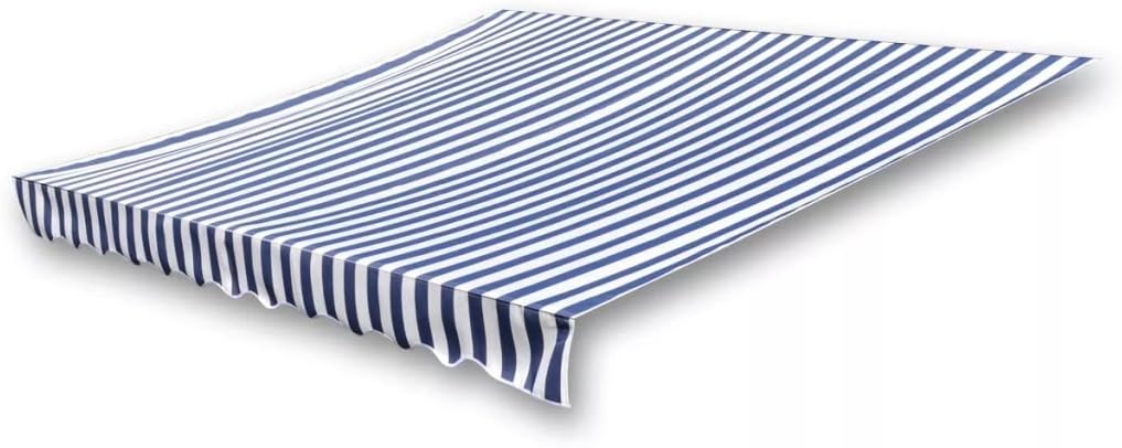 Tidyard Markisenbespannung Sonnenschutz Markisenstoff Markisentuch Markise Canvas Sonnenblumen Blau/