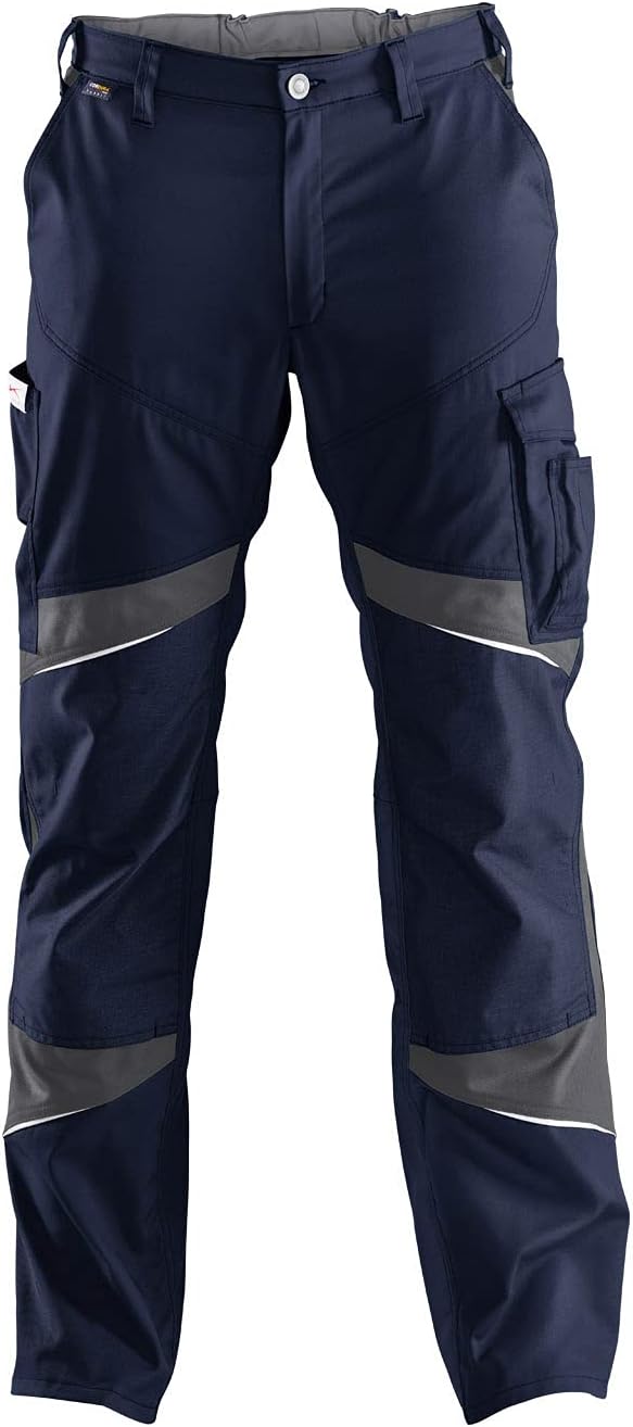 KÜBLER Workwear KÜBLER ACTIVIQ Arbeitshose blau, Grösse 25, Herren-Arbeitshose aus Mischgewebe, Arbe
