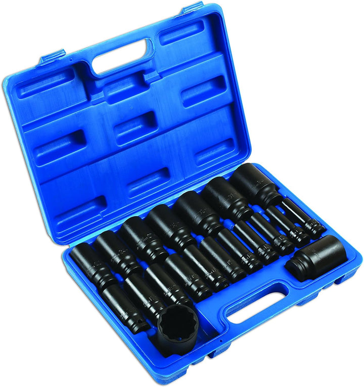 Laser 6830 Deep Impact-Steckschlüssel, 1/2 Zoll D, 20-Stück