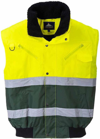 Portwest Herren Arbeitsjacke XL gelb / grün, XL gelb / grün