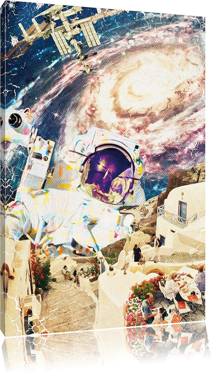Stepped out of a dream Leinwandbild Bild auf Leinwand, XXL riesige Bilder fertig gerahmt mit Keilrah