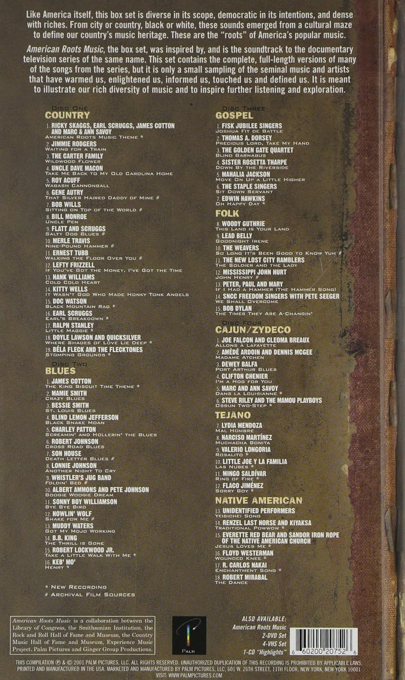 American Roots Music, Audio-CD