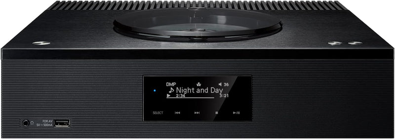 Technics Premium CD-Netzwerk-Receiver (Bluetooth, CD-Player, Streaming, Radio, USB) Schwarz, SA-C100