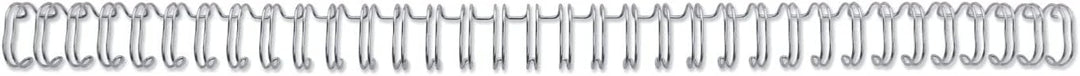 WireBind Drahtbinderücken, 100 Stück, 12.5mm,silber silber 12.5mm, silber 12.5mm
