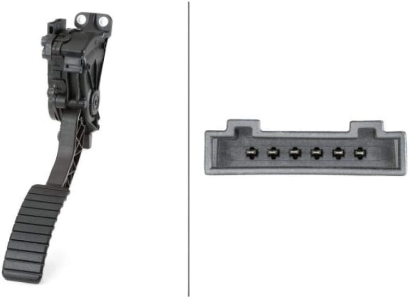 HELLA 6PV 010 946-181 Sensor, Fahrpedalstellung - für Linkslenker - Schaltgetriebe