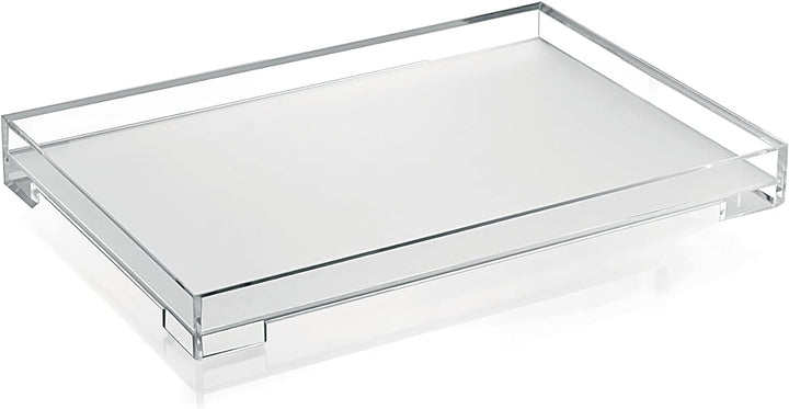 Guzzini - Icons ESSENCE, L Tablett - Transparent, 46x32xh5 cm - 19780000 46 x 32 x 5 cm Transparent,