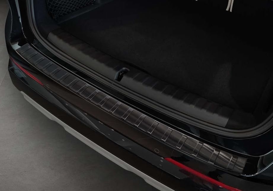 Ladekantenschutz aus Edelstahl in anthrazit mit 3D Abkantung passend für BMW X1 (U11) ab 10/2022 AZU