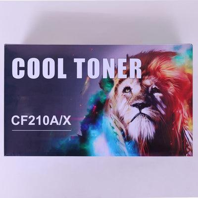 Cool Toner Kompatibel Tonerkartusche als Ersatz für HP 131X 131A CF210X CF210A CF211A CF212A CF213A