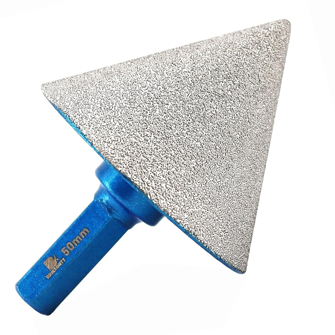 Diamant Fasenbohrer 50mm - BRSCHNITT Diamant Fasenbits Fingerfräser zum Vergrössern Löcher in Fliese