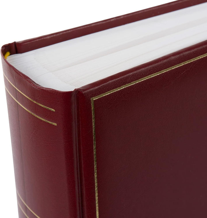 goldbuch 31 383 Fotoalbum Classic mit 100 weissen Seiten und Pergamin Trennblätter, Fotobuch mit Kun