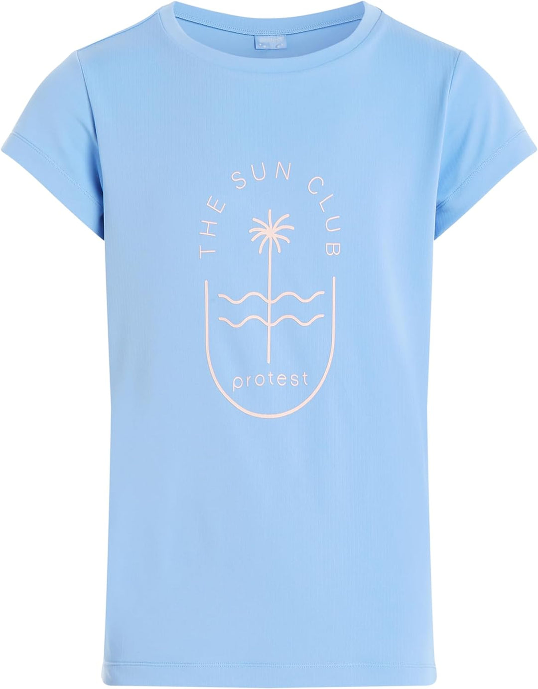 PROTEST Girls Rashguard Short Sleeve PRTJOY JR UPF 50 Protection Havasublue 176, Havasublue 176