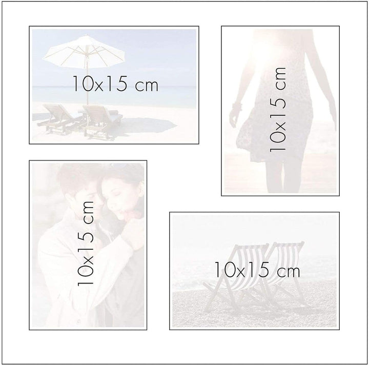 goldbuch 27677 Fotoalbum La Belle, 30 x 31 cm, Foto Album mit 60 weisse Seiten mit Pergamin-Trennblä