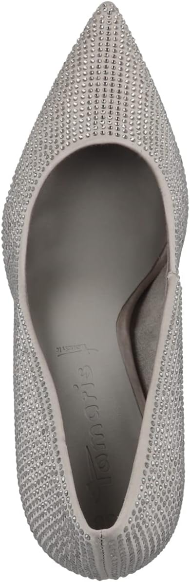 Tamaris Damen Pumps 1-22433-39 37 EU Grey Glam 1 22433 39 290, 37 EU Grey Glam 1 22433 39 290