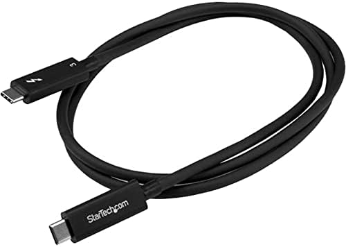 StarTech.com 1m Thunderbolt 3 Kabel - USB-Typ-C-Ladekabel - 40 Gbit/s Thunderbolt 3 Kabel - USB-C au