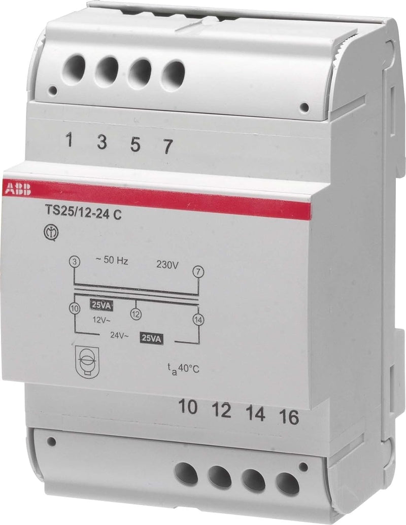 ABB TS40/12-24 C Trafo 40 VA 12-24 V, weiss