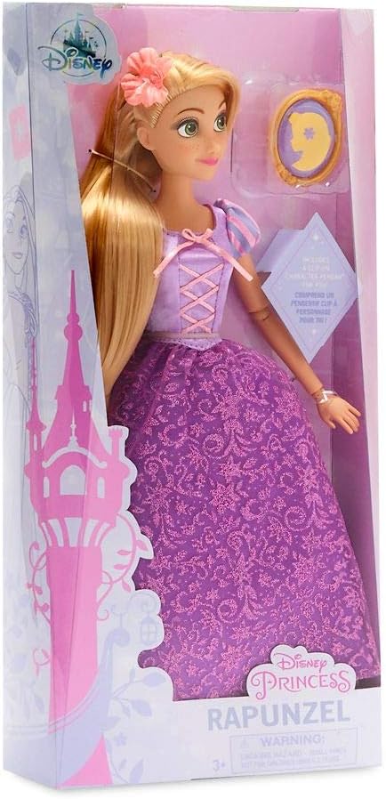 Offizielle Disney Prinzessin 30 cm Rapunzel Classic Puppe mit Ring