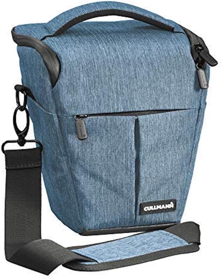 Cullmann - 90363 - Malaga Action 300 Kameratasche mit Tragegurt blau - Innenmasse 160x190x120mm - pa