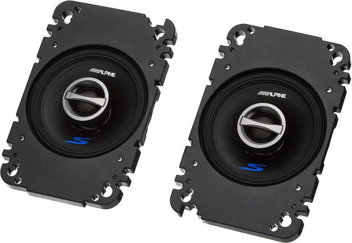 Alpine S-S40-10 cm (4-Zoll) 2-Wege-Koaxial-Lautsprechersystem