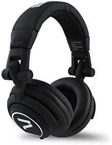 7even Headphone black / Dj, Hifi, Sport Kopfhörer schwarz , dreh-klappbar, tauschbares Kabel, 110db,