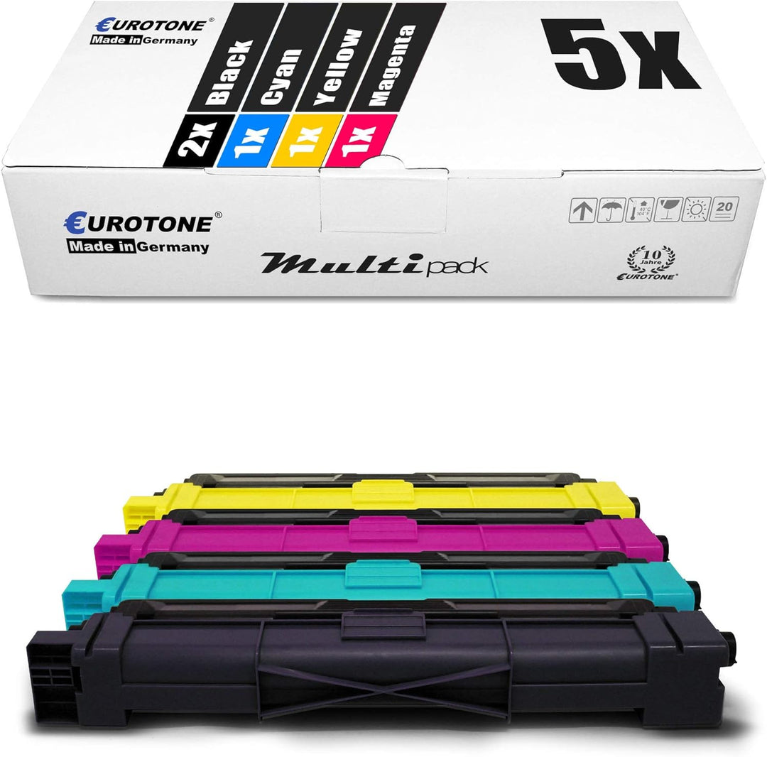 5X Müller Printware XXL Toner kompatibel für Brother MFC 9142 9332 9342 CDW CDN ersetzt TN-242/246 S