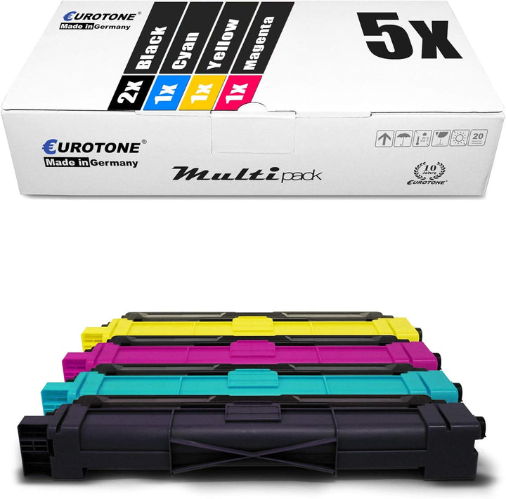 5X Müller Printware XXL Toner kompatibel für Brother MFC 9142 9332 9342 CDW CDN ersetzt TN-242/246 S